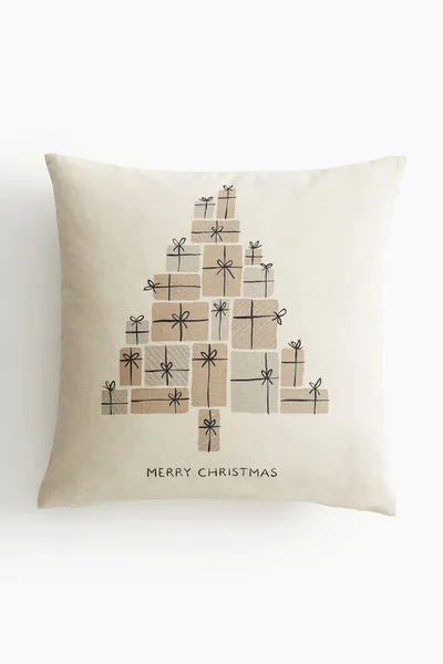 H&M Printed Cotton Cushion Cover