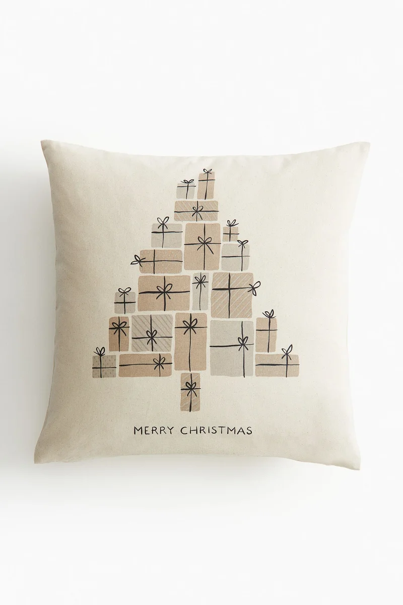 H&M Printed Cotton Cushion Cover