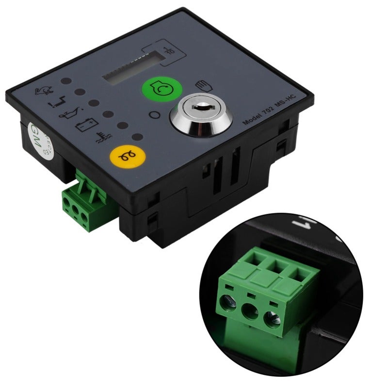 Generator Controller: Microcomputer Control, Manual Start, LED Fault Indicator, LCD Timer - Low Oil Pressure Overspeed Protection, Engine Monitoring Shutdown, Battery Charging for Generator Maintenanc - Image 5