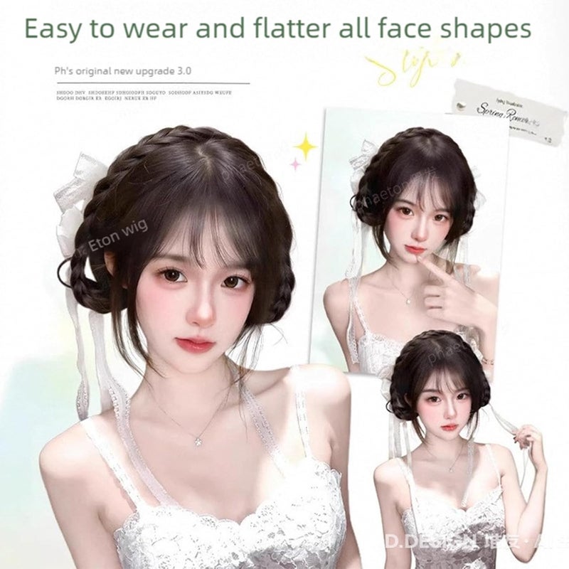 Gentle Care S Headwrap Slip Headdress Decorative Hair Hoop for Infants Toddler Photo Props Synthetic Hairband - Image 3