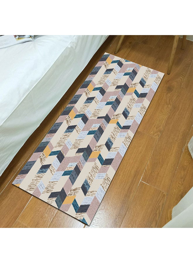 Geometric Pattern Kitchen Floor Mat Multicolour 50 x 160centimeter - Image 4
