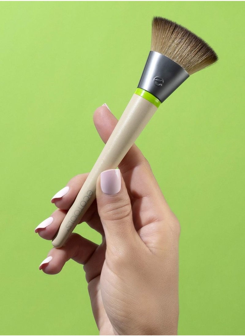 Eco Tools Interchangeables Flat Foundation Makeup Brush  - Image 3
