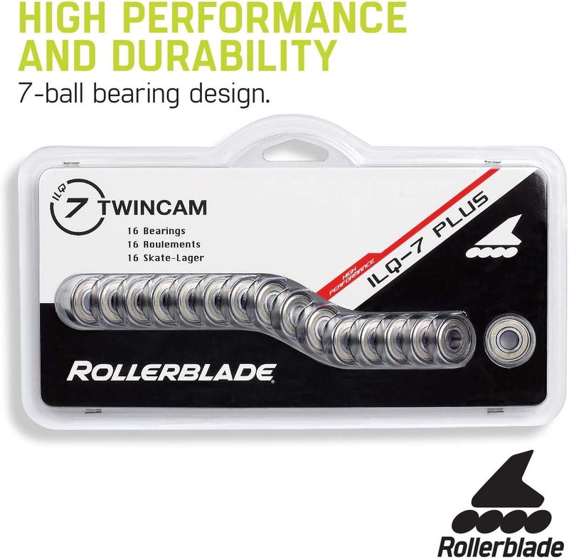 ROLLERBLADE Inline Skates ILQ-7 Plus Bearings, Silver, 16 Pack - Image 2