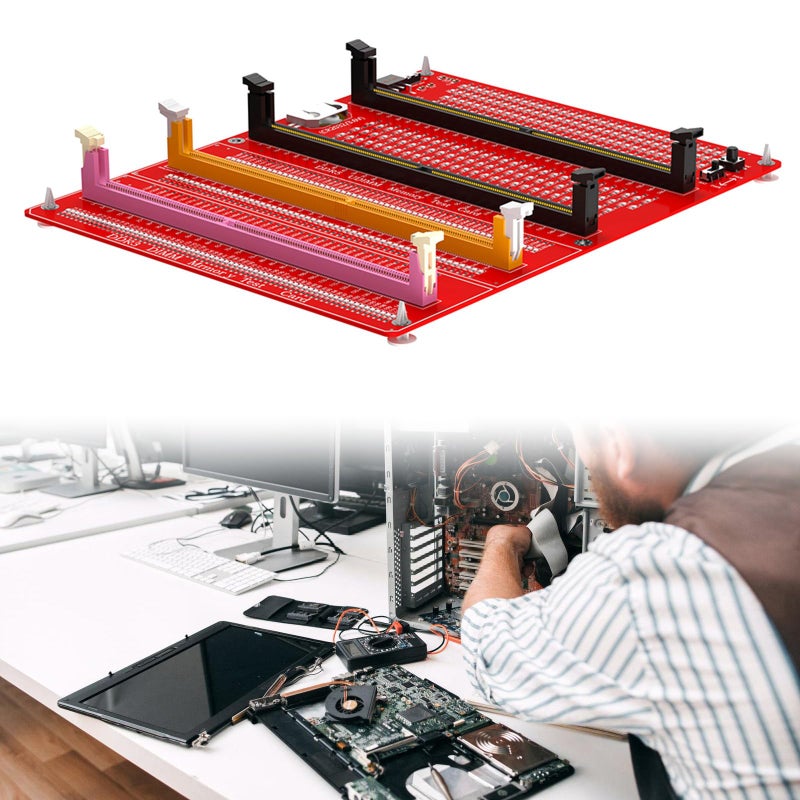 DDR3 DDR4 DDR5 Desktop PC Memory Tester for UDIMM and RDIMM RAM Modules - Image 3
