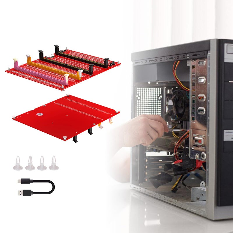 DDR3 DDR4 DDR5 Desktop PC Memory Tester for UDIMM and RDIMM RAM Modules - Image 4