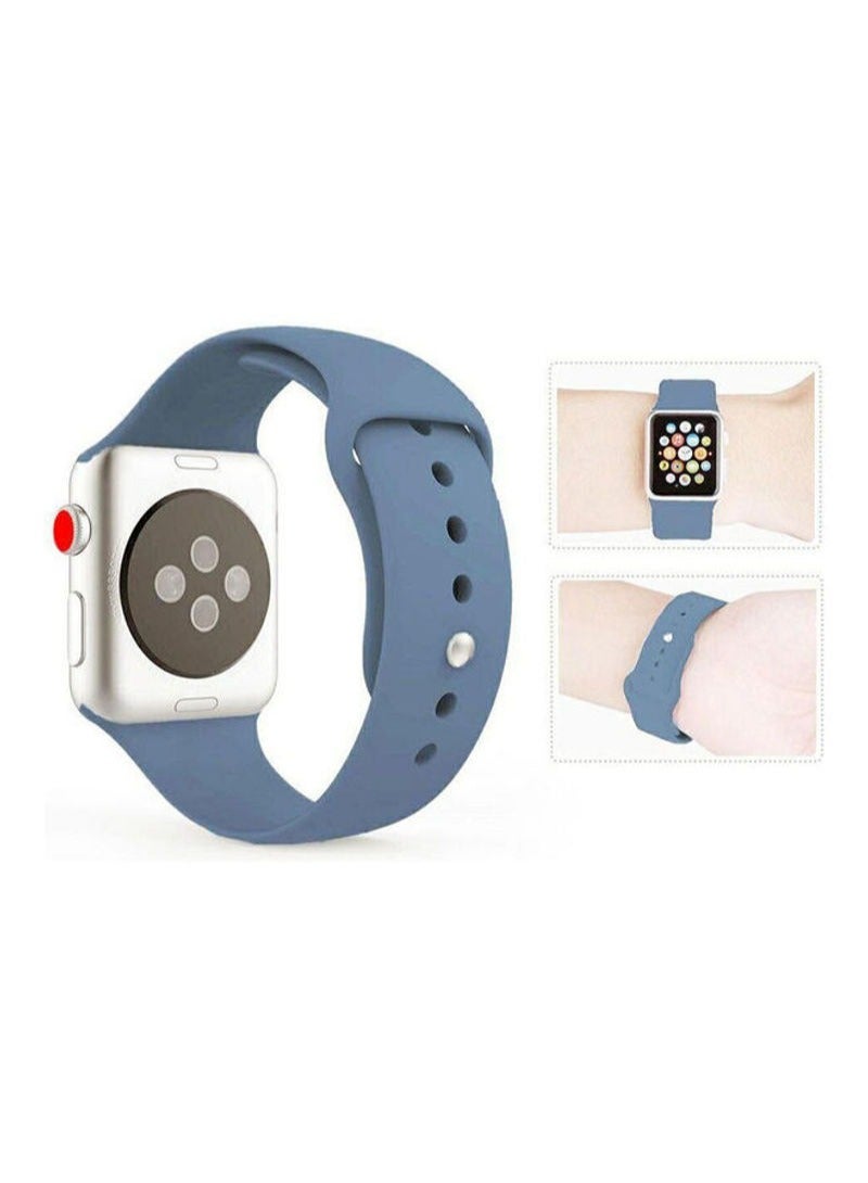 Soft Silicone Strap Replacement Sport Band For Smart Watch Series 3 Series 2 Series 1 - Image 2