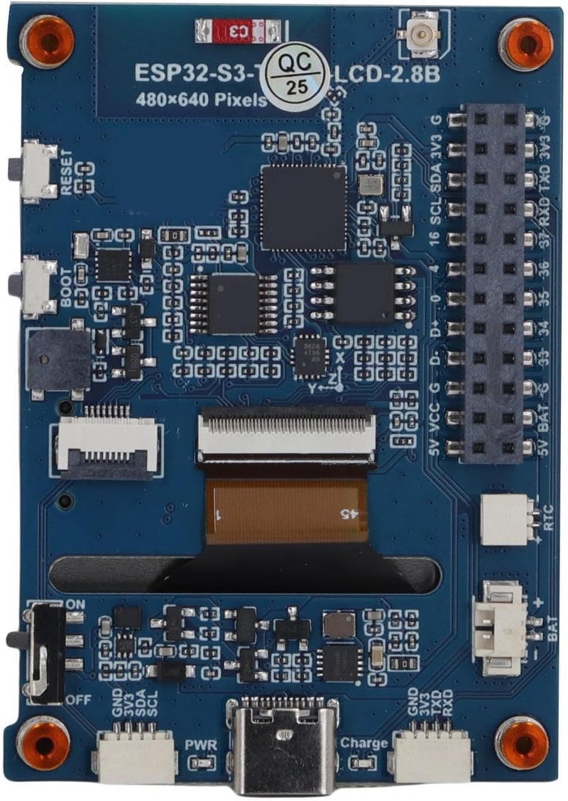 Varied dimensions 2.8 Inch Capacitive Screen, 32 Bit LX7 2 Core Processor 240MHz, 480x640 Display with WiFi Bluetooth 5, for Industrial IoT Embedded Systems New residential zone delivery Cost effective fine quality Cross part assemble fit Cost effective global grade quality Quick use-switch compatible build Global standard processed material All budget friendly options Occasional & permanent usable All-season available stock Bug proof seal Backup reserve local stock Easy assemble Dense area priority deliver All-round well-engineered practical build Heavy load resistant Dust proof Modern color selections Temp resistant Mountain region eligible ship Easy lifting build Practical build Gulf market standard build Air & land transit compatible High precision lightweight material - Image 1
