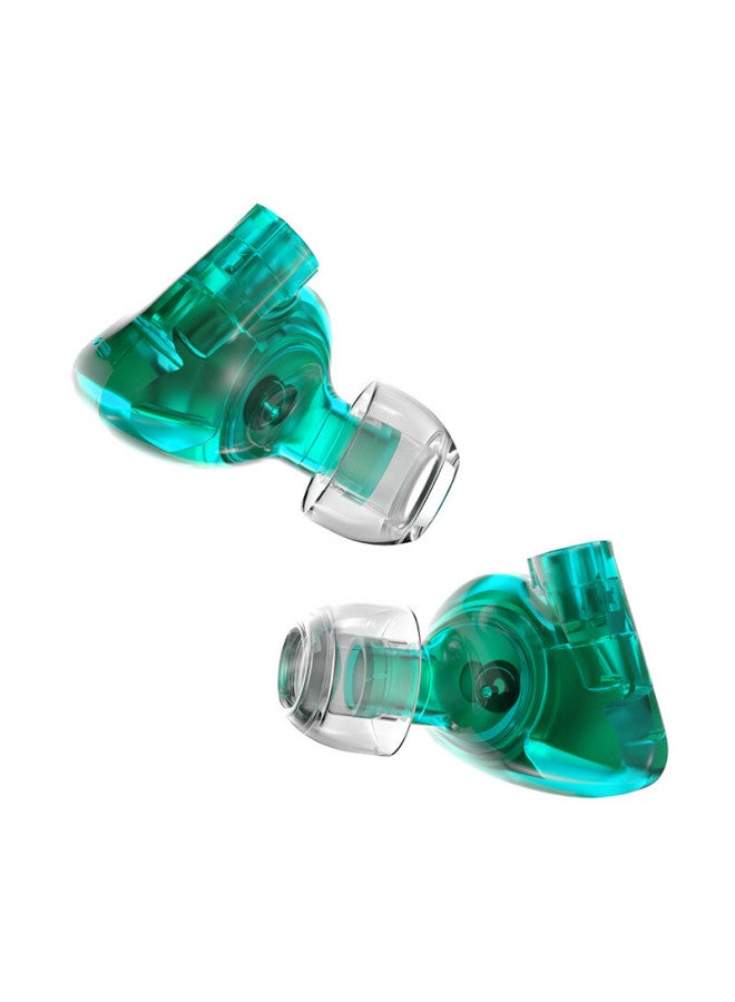 Hiby Yula Wired Hifi Earphones 10mm Dynamic Driver In-ear High Fidelity Music Earbuds 3.5mm Detachable Cable 0.78mm Dual Pin Green - Image 2