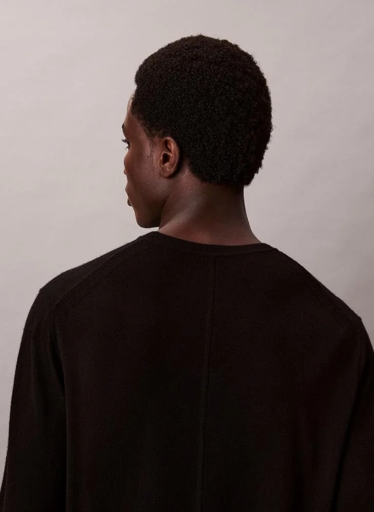 Calvin Klein  Merino Wool Classic Jumper for Men | Best Price UAE