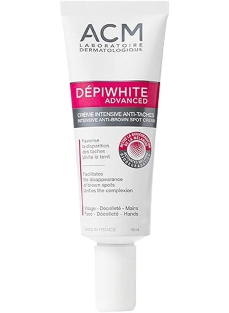 ACM Depiwhite Cream Advanced, 40ml – Brightening Cream for Dark Spots & Uneven Skin Tone 40ml - Image 1