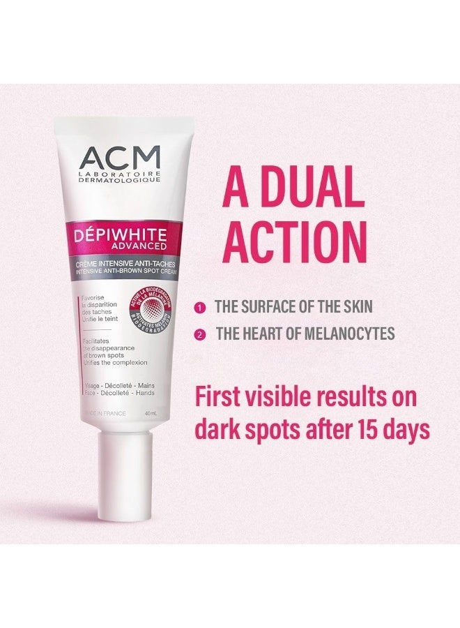 ACM Depiwhite Cream Advanced, 40ml – Brightening Cream for Dark Spots & Uneven Skin Tone 40ml - Image 2