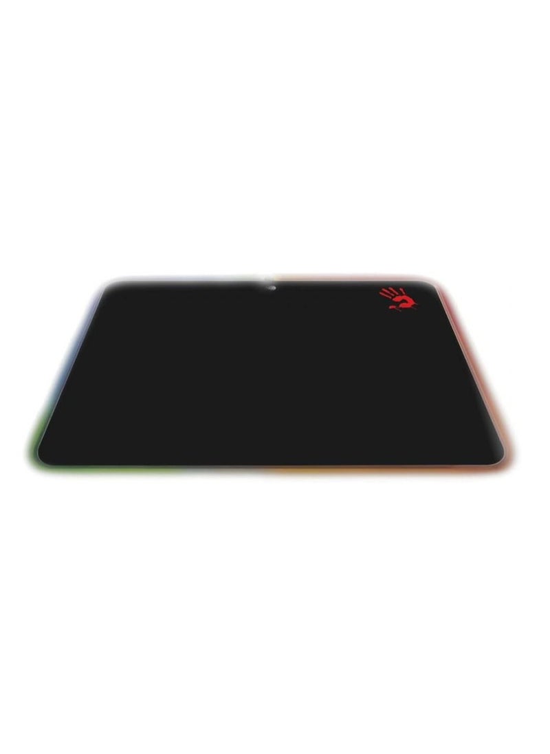 Bloody - Bloody MP-50RS RGB Gaming Mouse Pad, LED Switch Button, Ultra-smooth Surface, Non-slip Rubber Base, Braided Cable, Waterproof Cloth Surface for Windows XP / Vista / Windows 7 / Windows8 / 8.1 / 10 - Image 1