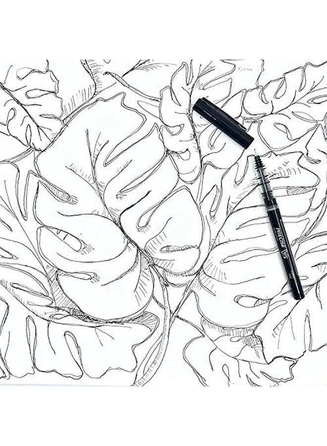 بايلوت أقلام كرة دوارة فاخرة V5 من Precise، أحبار سوداء وزرقاء ذات نقاط دقيقة للغاية، عدد 8 16411 - Image 4