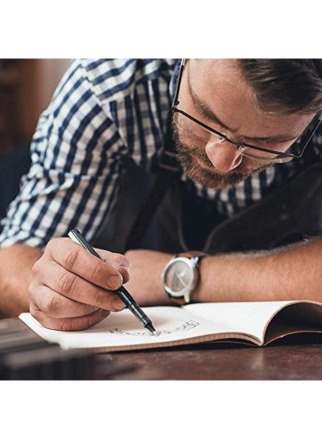 بايلوت أقلام كرة دوارة فاخرة V5 من Precise، أحبار سوداء وزرقاء ذات نقاط دقيقة للغاية، عدد 8 16411 - Image 3