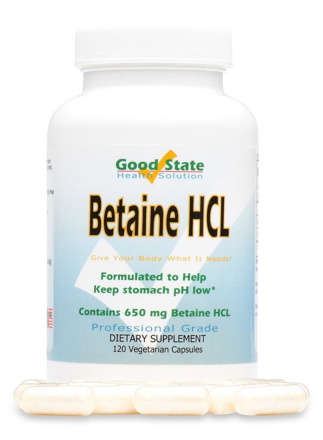 Good State Good State - Betaine HCL - (120 veggie capsules)  - Image 1