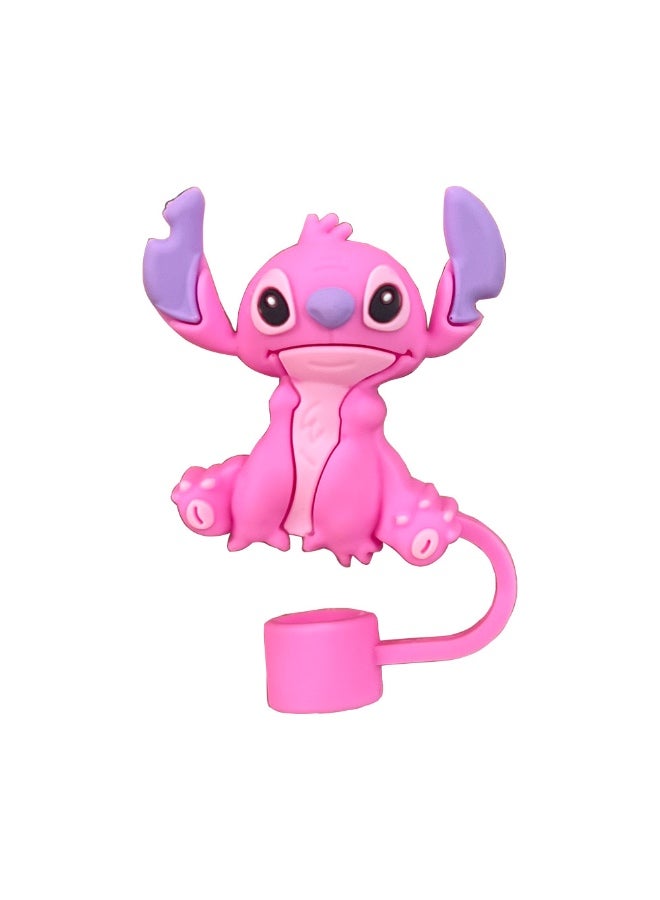 Angel Silicone Straw Cover Cap 10mm – Cute Reusable Straw Tip Protector for stanley & Tumblers - Image 1