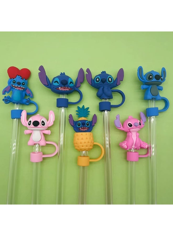 Angel Silicone Straw Cover Cap 10mm – Cute Reusable Straw Tip Protector for stanley & Tumblers - Image 2