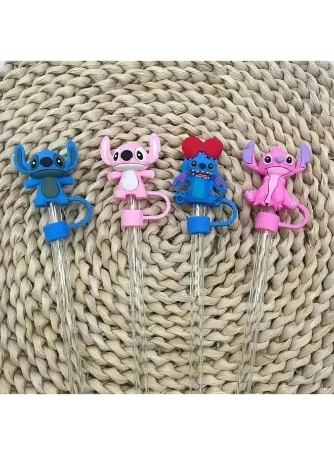 Angel Silicone Straw Cover Cap 10mm – Cute Reusable Straw Tip Protector for stanley & Tumblers - Image 3