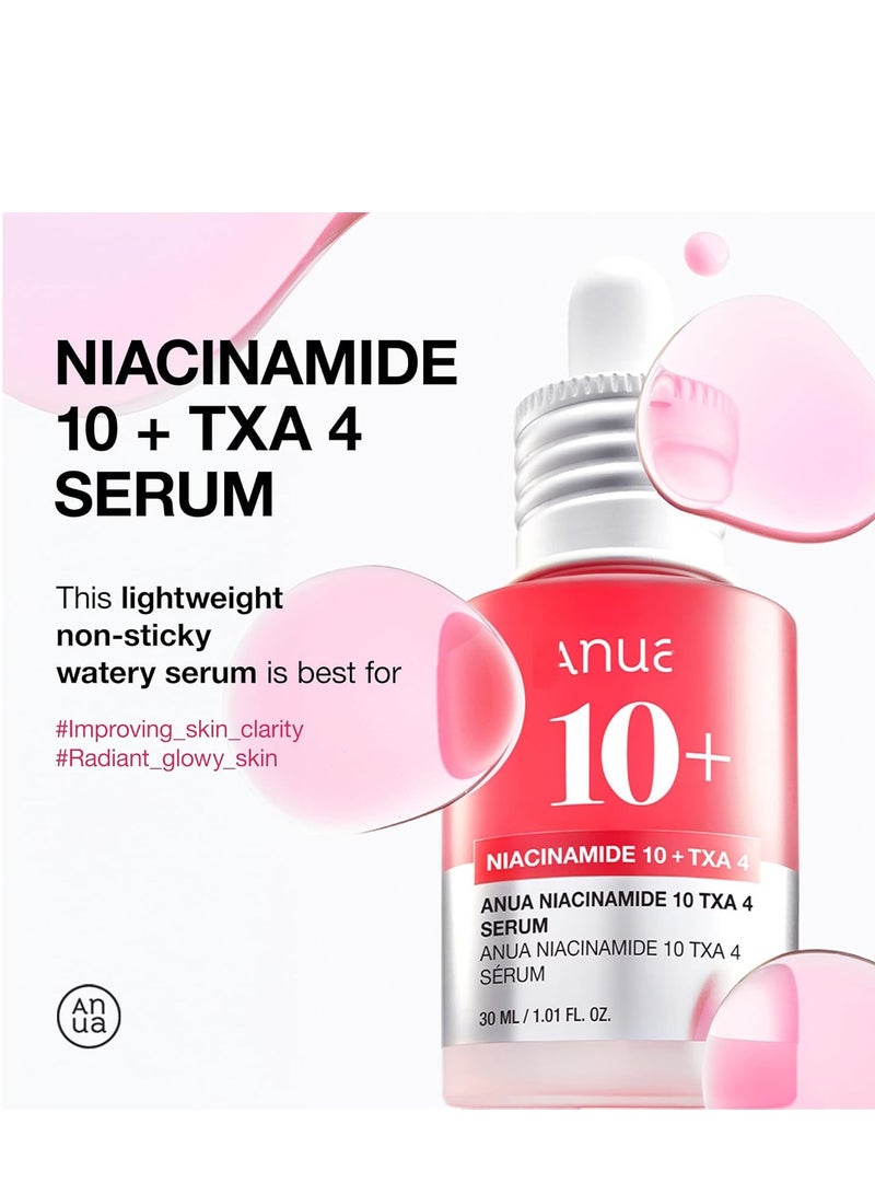 Anua Wonder Niacinamide 10 + TXA 4 Serum, Hyaluronic Acid, Tranexamic acid, Facial Serum for Glass Skin, Clarifying, Radiant Complexion with Natural Color, Korean Skin Care (30ml /1.01 fl.oz) - Image 4