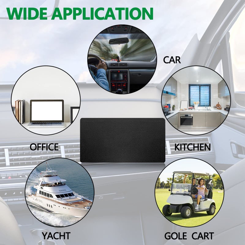 xbrtaia Dashboard mat Rubber Non-Slip mat, 15.7"x7.8" Large Size car Non-Slip mat, car Dashboard Accessories for car Interior Organizer. - Image 5
