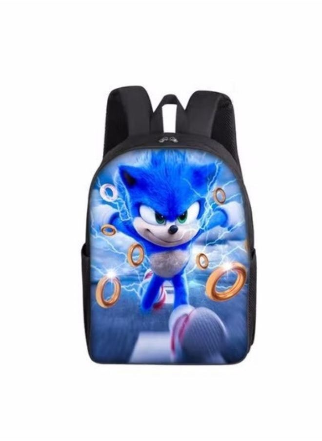In Air - 3-Piece Set Of 16 Inch Boys' And Girls' Book Bags, Crossbody Bags, Pencil Cases - Image 1