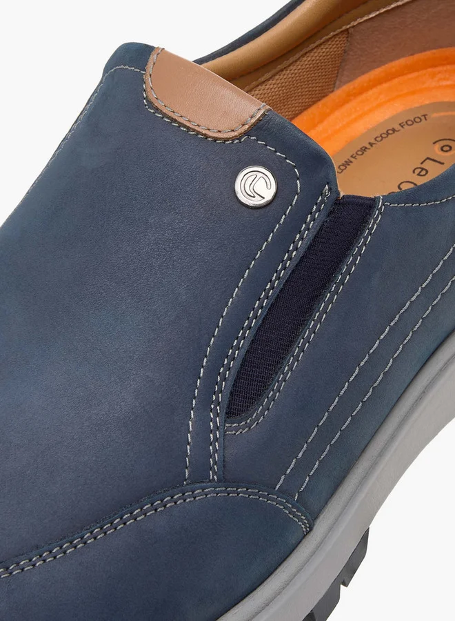 Le Confort Men's Solid Slip-On Loafers