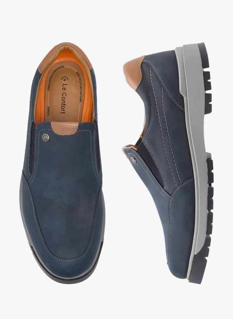 Le Confort NAVY Men's Solid Slip-On Loafers for Men | Best Price UAE
