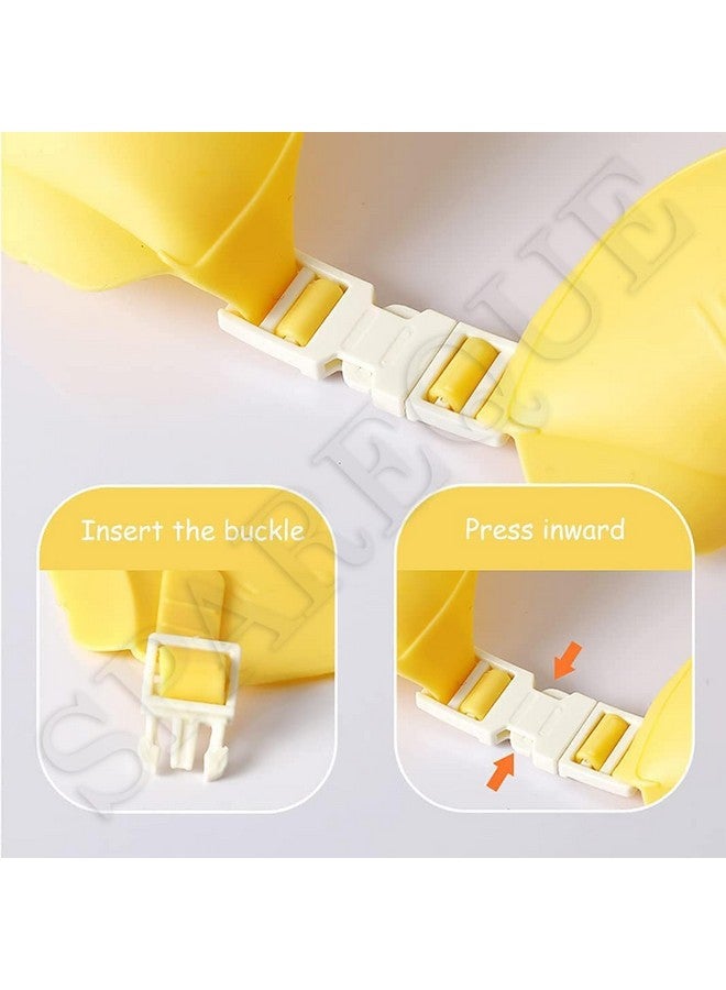 SPAREQUE Baby bath Shower Cap, Shower Cap for Kids 0-9 Years, Adjustable Silicone Crown with Eye & Ear Protection, Waterproof Bathing Hat for Washing Hair - Image 5