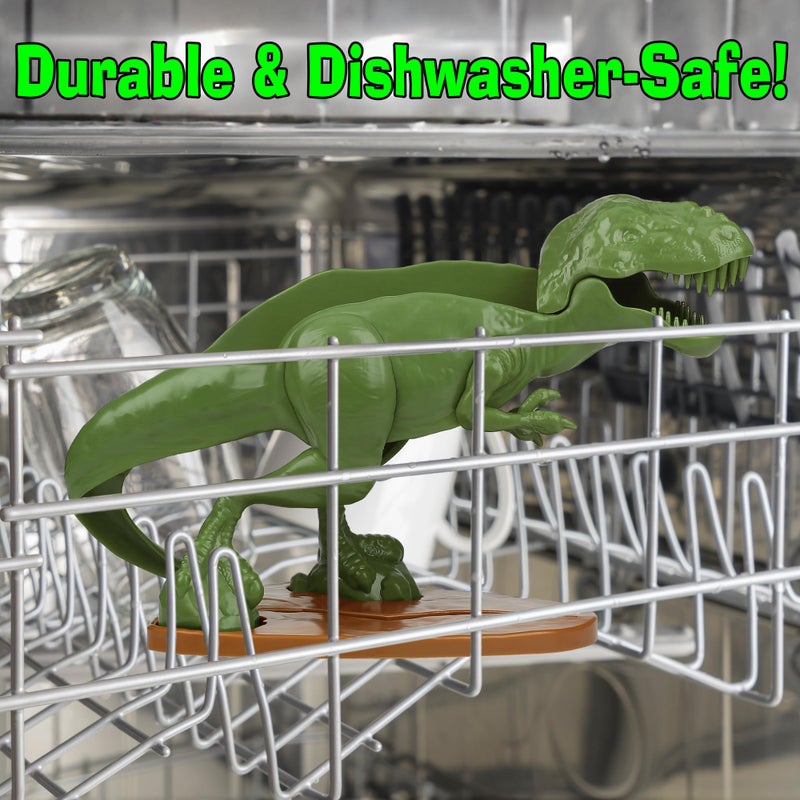 Funwares Original Tacosaurus - Dinosaur Taco Holder, Fun and Practical White Elephant Gift, Hold 2 Tacos - Image 4