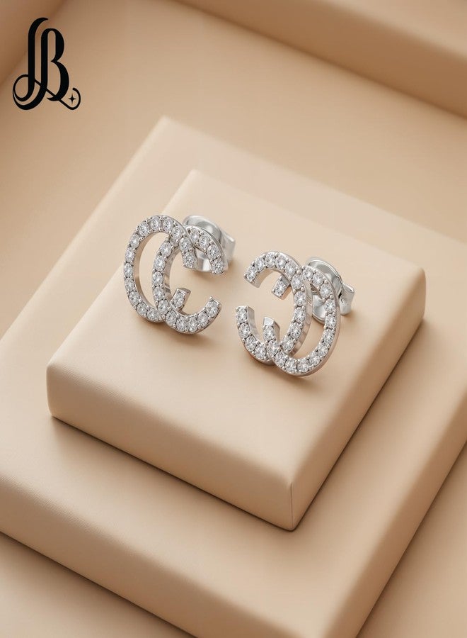 LaBling Earrings for Women | Stylish Earrings Chic Letter Design | Lovely Gift - Image 4