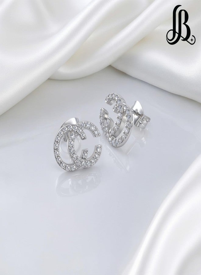 LaBling Earrings for Women | Stylish Earrings Chic Letter Design | Lovely Gift - Image 3