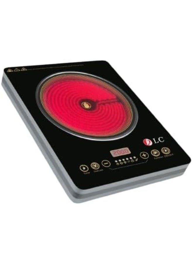 LC Infrared Cooker Electric Stove 2000 watts, Induction Electric Stove, Suitable For All Pans 37623