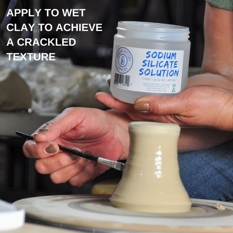 Penguin Pottery - Sodium Silicate Solution - Deflocculant - 16 oz - Image 3
