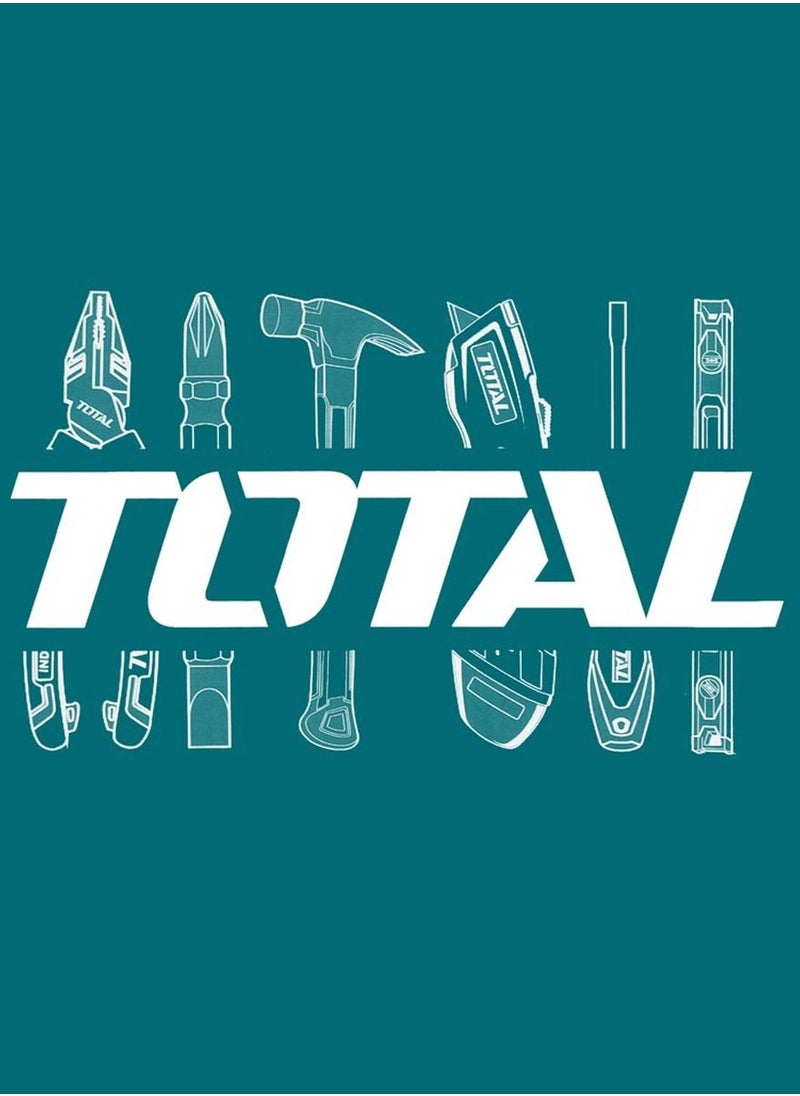 TOTAL - Total Socket Set Tool - THT14114126 TOTAL Premium Quality 12 Pcs 1/4″ Chromium-Vanadium - Image 1