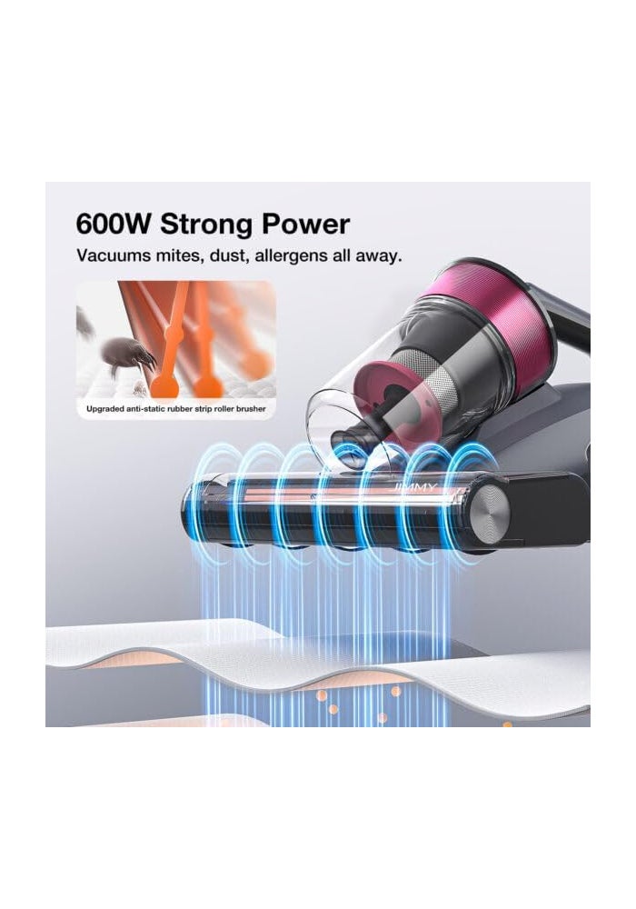 Jimmy BX8 Bed Vacuum Cleaner with Strong Suction Power and UV Technology 600 W BX8 Multicolor - Image 3
