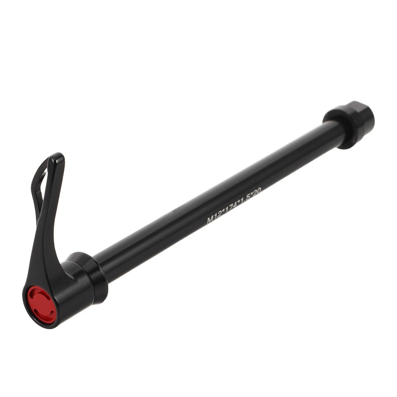 M12x174mm Hollow Hub Axle Quick Release Skewer with Nut Road Bike Trainer Replacement - Image 2