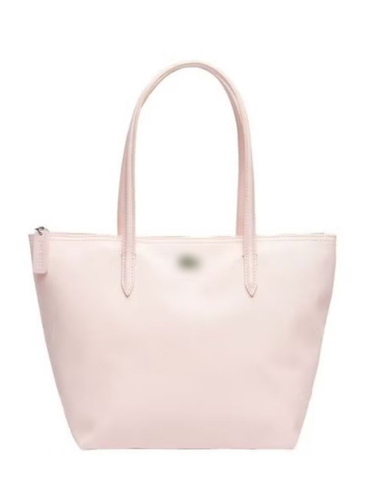 Women’s Multi-Functional Large Capacity Pink Zipper Tote Bag 46×26×8cm