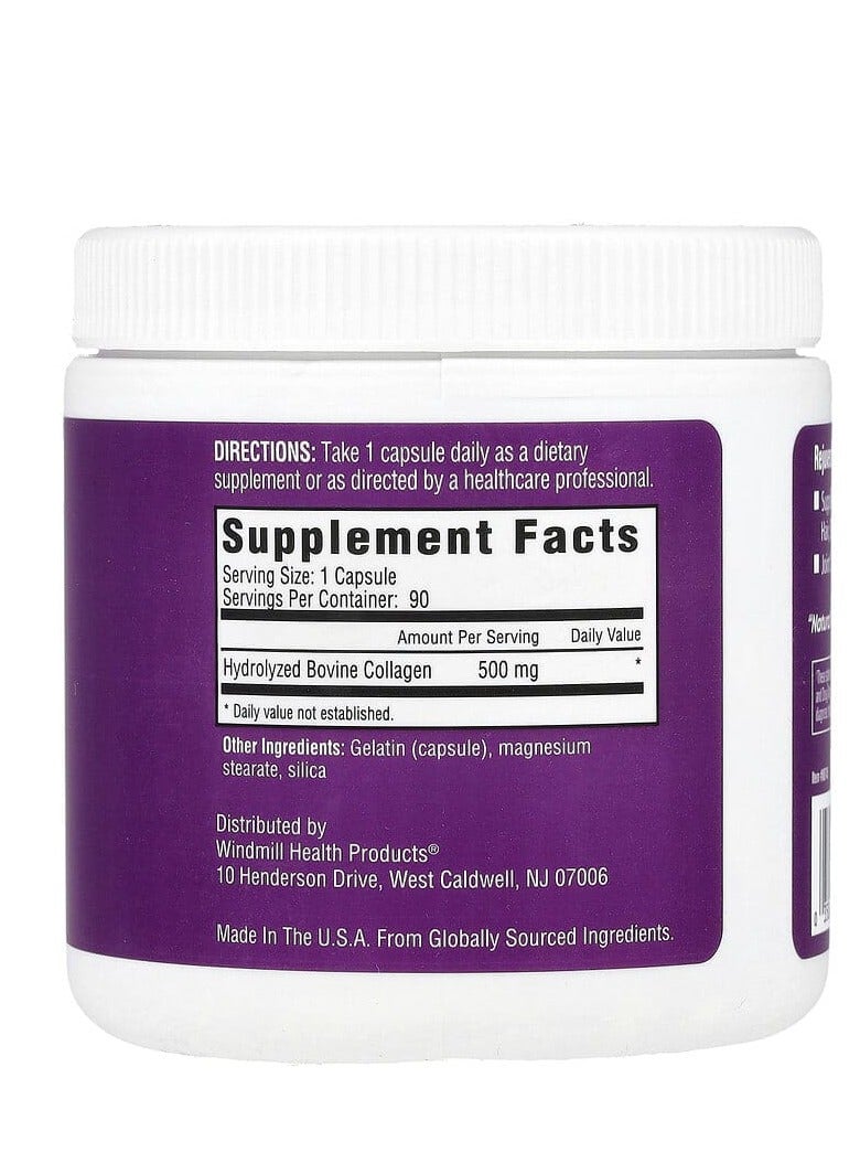 REJUVICARE Super Collagen 500 mg 90 Capsules - Image 2