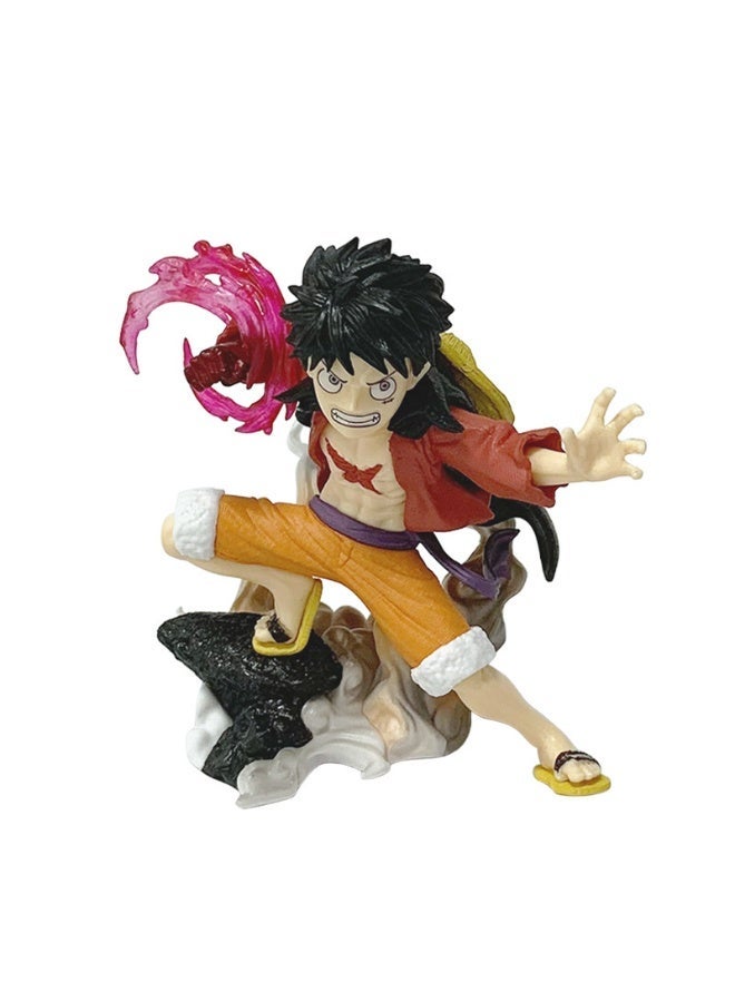 Monkey D Luffy Collectible Figure Premium PVC Anime Statue One Piece Character Model for Desktop Decoration and Fan Collection - Image 1