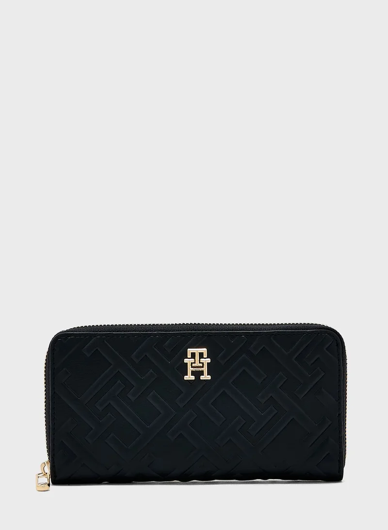 TOMMY HILFIGER Iconic Zip Around Large Wallet