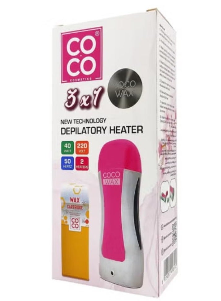 Coco 40W Hair Removal Wax Heater - 3 in 1 - Image 3