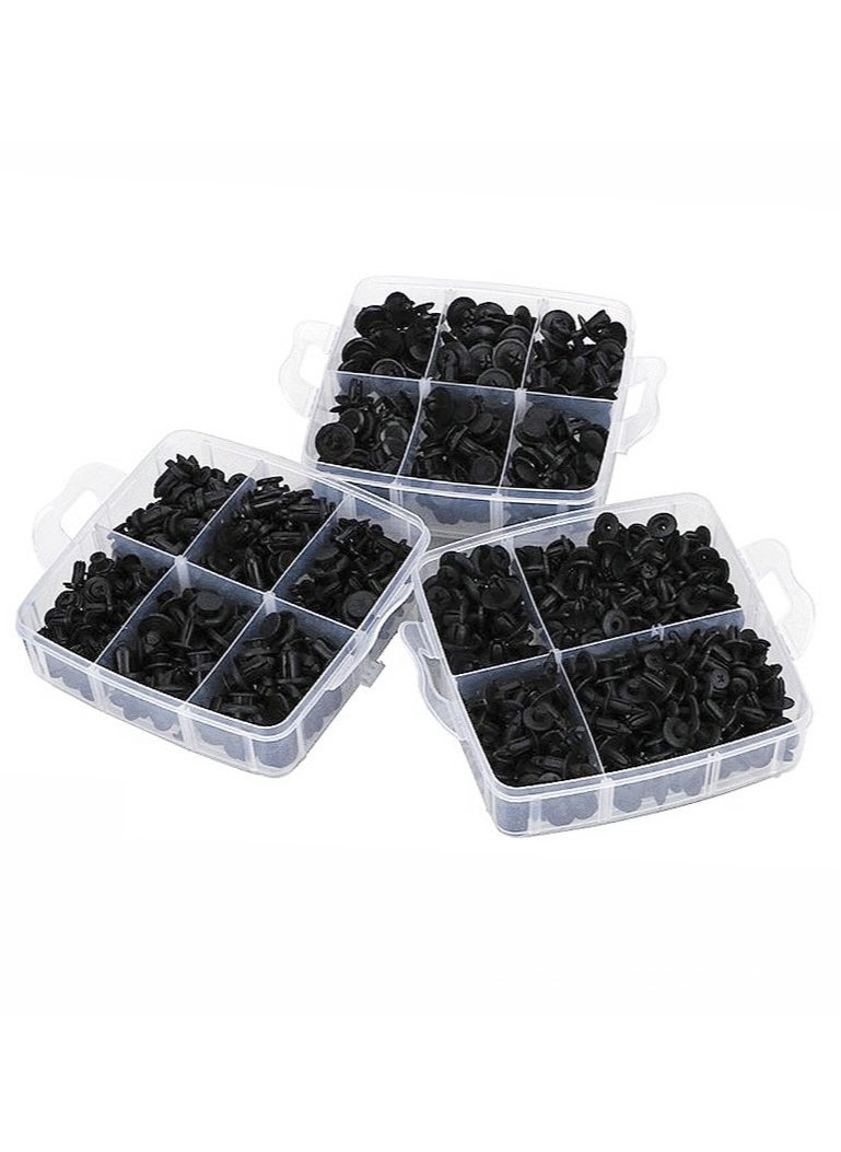Haidue 620 Pcs Car Retainer Clips Set Plastic Fasteners Kit Fender Rivets Kits for GM Ford Toyota Honda Acura Chrysler  - Image 3