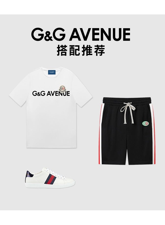 G&G AVENUE Mens V-Neck Letter Print T-Shirt Funny Graphic T Shirt Short Sleeve Tops - Image 3