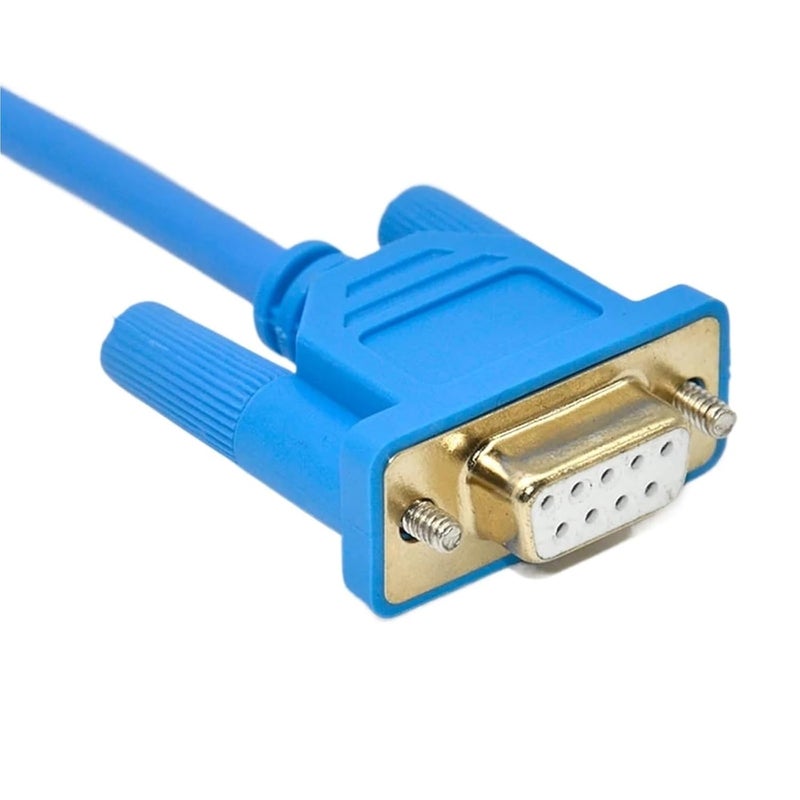 Gold Plated Programming Cable Download Line PC DVP Serial RS232 Interface with Magnetic Ring Protection - Image 4