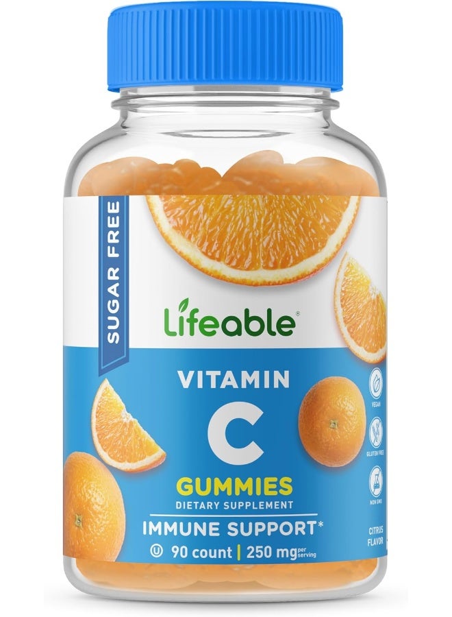 Lifeable Vitamin C Gummies 90 Count for Adults - Image 1