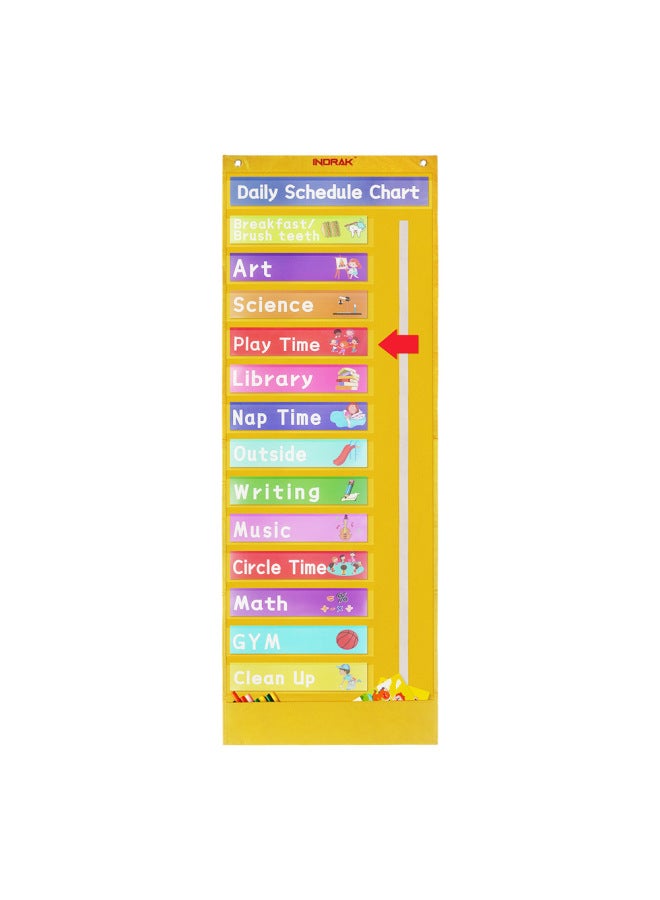 Source New Arrow Indicates Classroom Course Schedule Pocket Daily Schedule Chart - Image 1