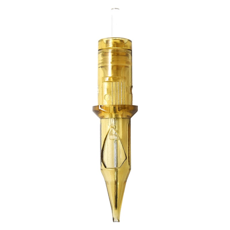 20 Pcs Tattoo Cartridge Needles Stainless Steel Even Output Quick Color Gold Tattoo Needles Cartridge 1005RL - Image 1
