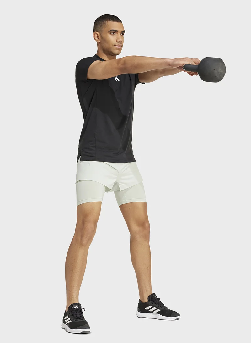 Adidas Ready 2In1 Hiit Shorts