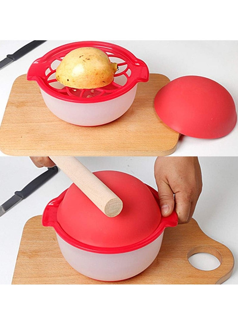general Pomegranate Peeler, Non-Slip Pomegranate Arils Removal Tool |Pomegranate Seed Remover Peeling Tool Easy to Remove Home Kitchen Gadgets - Image 3
