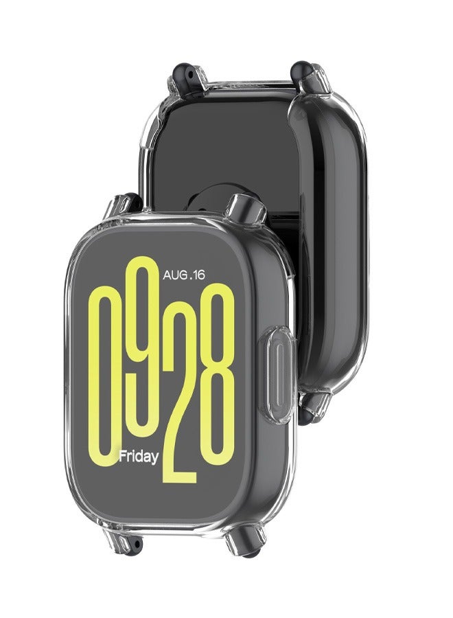 Suitable for Redmi Watch 5 Lite TPU Shockproof Protective Case Clear  - Image 2